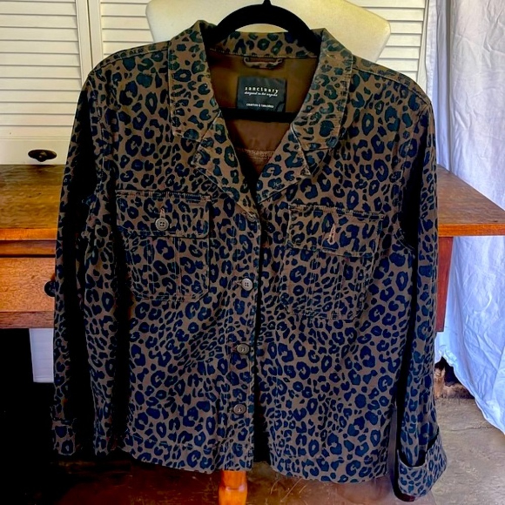 Sanctuary Leopard Print Jacket